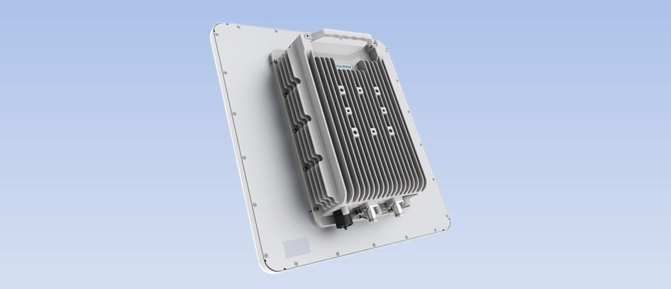 Altai outdoor Super WiFi base station rear view