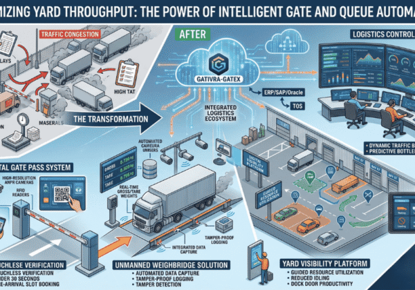 Optimizing Yard Throughput: The Power of Intelligent Gate and Queue Automation