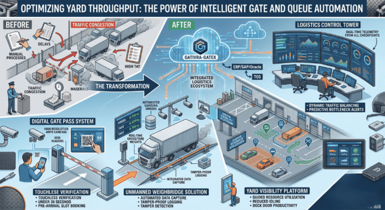 Optimizing Yard Throughput: The Power of Intelligent Gate and Queue Automation